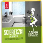 Ściereczki jak bawełna ANNA ZARADNA, 5szt., mix