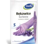 Rękawice kuchenne STELLA, zapach lawendy, rozmiar S, lawendowy