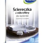 Ściereczka z mikrofibry STELLA, do łazienki, 1 szt., mix