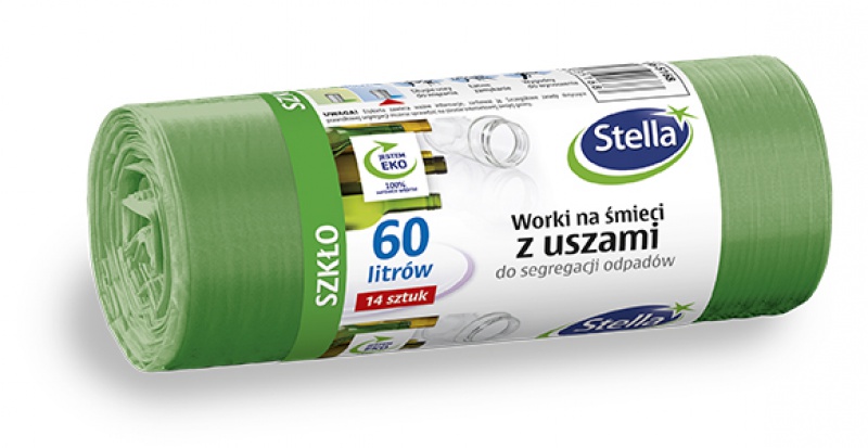 237596-220055-worki_z_uszami_stella_do_segregacji_szkla_60-800w Worki z uszami STELLA, do segregacji szkła, 60 l, 14 szt., zielone, zielony - obrazek 1