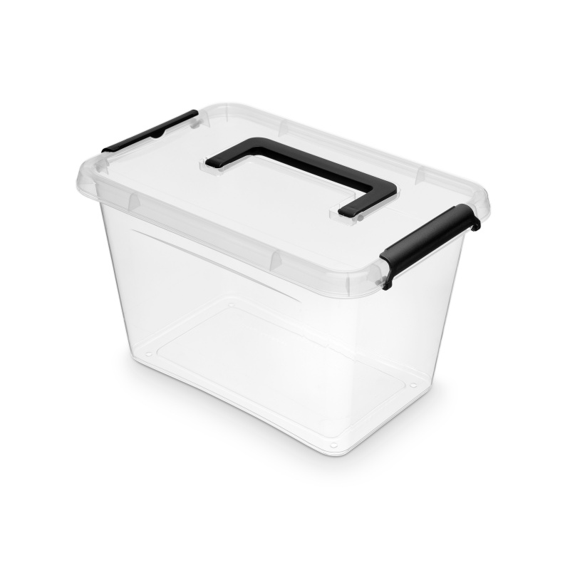 238534-220620-pojemnik_do_przechowywania_orplast_simple_bo-800w Pojemnik do przechowywania MOXOM Simple box, 6,5l, z rączką, transparentny - obrazek 1