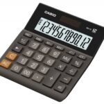 Kalkulator biurowy CASIO MH-12BK-S, 12-cyfrowy, 127x136,5mm, czarny