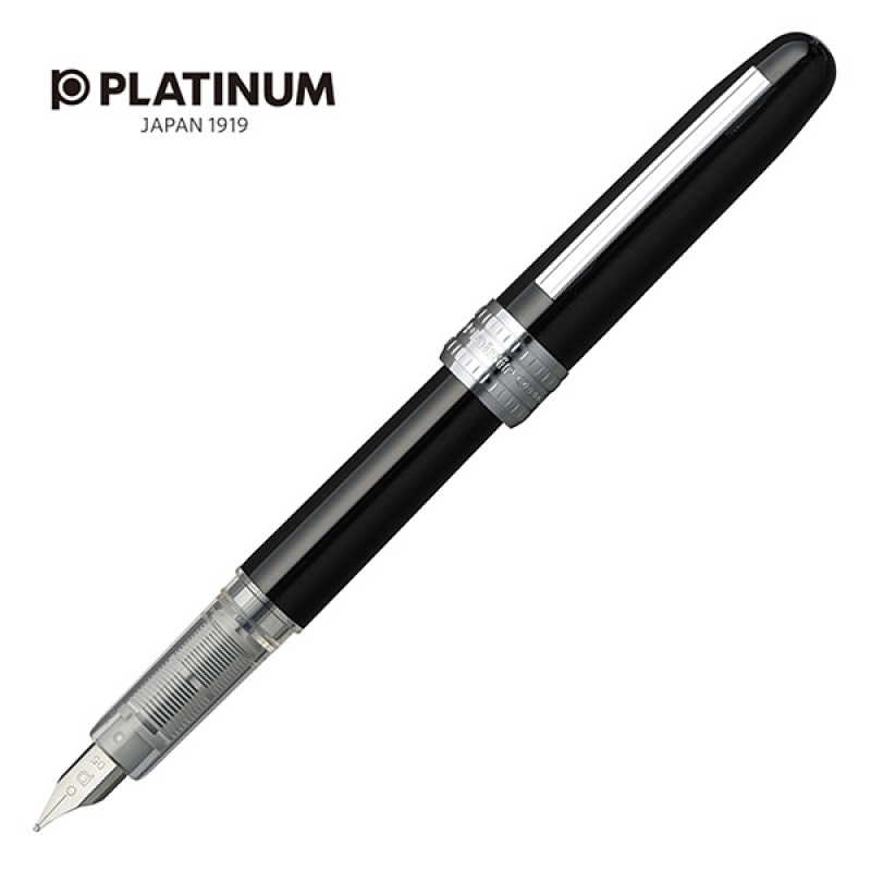 247433-225167-pioro_wieczne_platinum_plaisir_black_f_czarn-800w Pióro wieczne Platinum Plaisir Black, F, czarne - obrazek 1