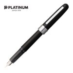 Pióro wieczne Platinum Plaisir Black Mist, F, czarne matowe