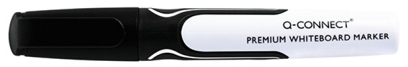 249921-227057-marker_do_tablic_q_connect_premium_gum_rekoj-800w Marker do tablic Q-CONNECT Premium, gum. rękojeść, okrągły, 2-3mm (linia), czarny / KF26109 - obrazek 1