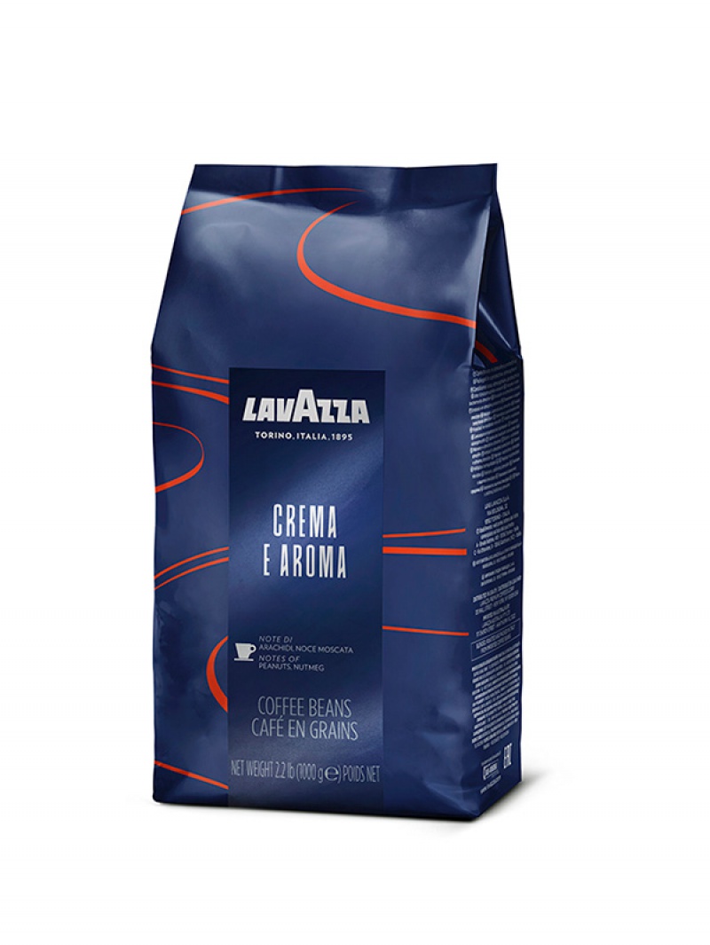 249942-227076-kawa_lavazza_crema_aroma_espresso_blue_ziarn-800w Kawa LAVAZZA CREMA AROMA ESPRESSO BLUE, ziarnista, 1 kg - obrazek 1
