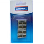 Temperówka DONAU, aluminiowa, podwójna, blister - 2szt.