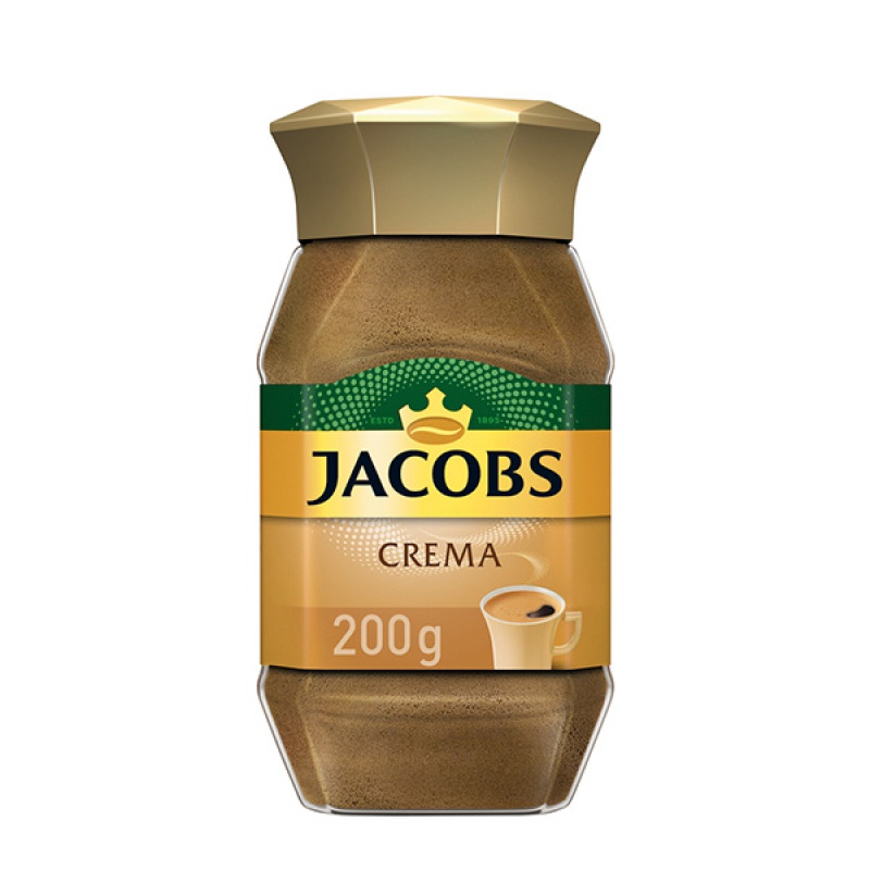 250580-227097-kawa_jacobs_crema_rozpuszczalna_200_g-800w Kawa JACOBS CREMA, rozpuszczalna, 200 g (opakowanie 6 szt.) - obrazek 1