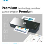 Folie laminacyjne HP PREMIUM, A4, 80 mic, 100 szt., przezroczyste/połysk