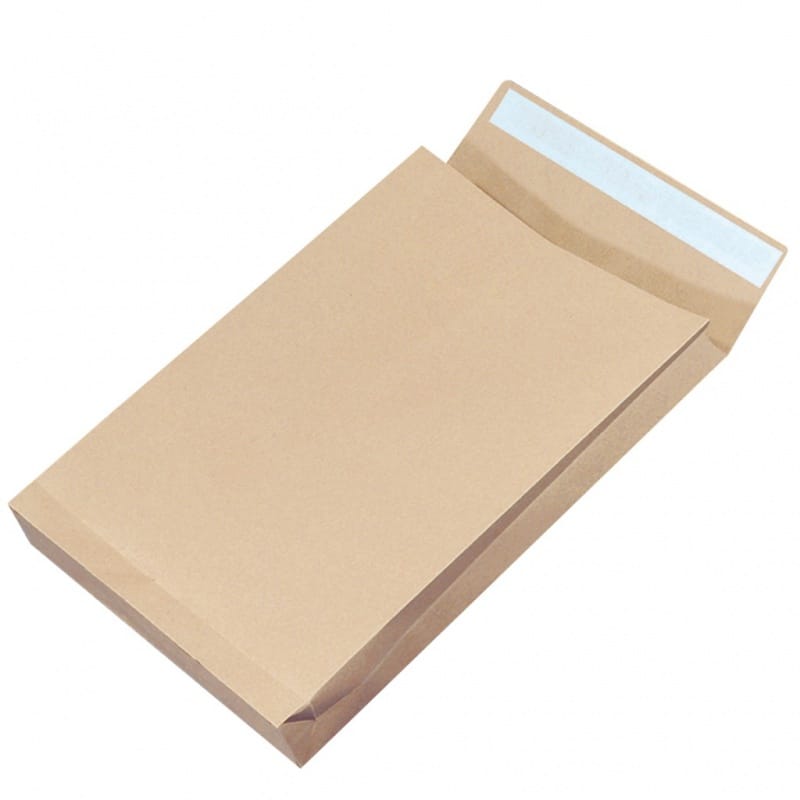 251988-72428-koperty_rbd_z_tasma_silikonowa_office_product-800w Koperty RBD z taśmą silikonową OFFICE PRODUCTS, HK, E4, 280x400x40mm, 150gsm, 250szt., brązowe - obrazek 1