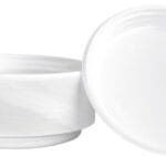 Talerz plastikowy OFFICE PRODUCTS, śr. 22cm, 100 szt., biały