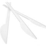 Nóż plastikowy OFFICE PRODUCTS, 17cm, 100szt., biały
