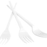 Widelec plastikowy OFFICE PRODUCTS, 17cm, 100szt., biały