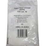 Rękawice foliowe STELLA, 100 szt., M, transparentne