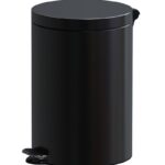 Kosz na śmieci ALDA FREEDOM FRESH SOFT-CLOSE, 20l, stal powlekana organicznie, czarny