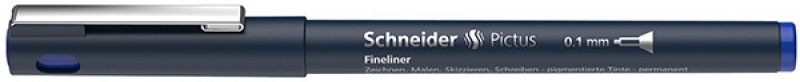 259279-234426-cienkopis_schneider_pictus_0_1_mm_niebieski-800w Cienkopis SCHNEIDER Pictus, 0,1 mm, niebieski - obrazek 1