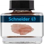 Atrament do piór SCHNEIDER, 15 ml, cognac / ciemnobrązowy