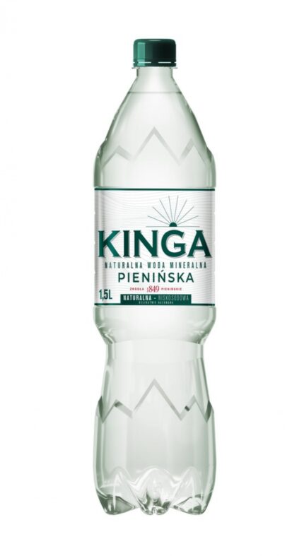 Woda mineralna KINGA PIENIŃSKA, naturalna, 1,5l (opakowanie 6 szt.)
