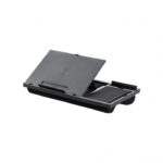 Podstawa pod laptopa z podkładką pod mysz Q-CONNECT, 51,8 x 28,1 x 5,9 cm, czarna