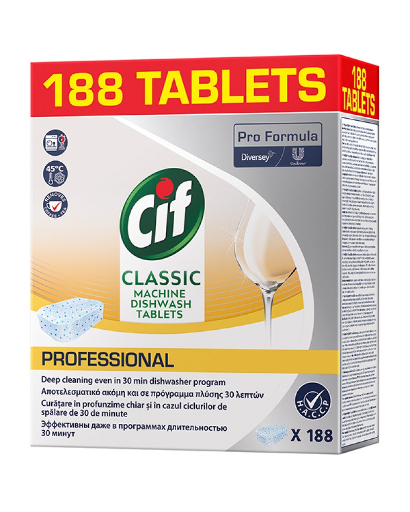 268686-245878-tabletki_do_zmywarki_cif_diversey_188_sztuk_-800w Tabletki do zmywarki CIF Diversey, 188 sztuk, classic - obrazek 1