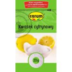 Kwasek cytrynowy CARUM, 20 g (pakiet 25 opakowań)