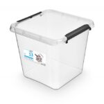 Pojemnik do przechowywania MOXOM Simple Box, 13l, transparentny