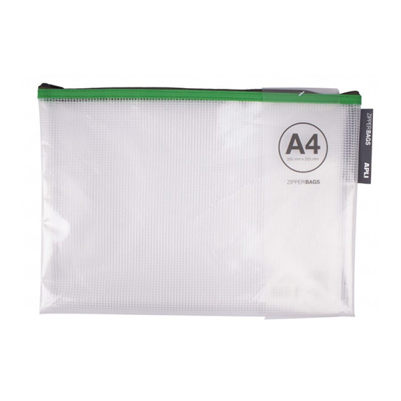 276315-266116-torebka_apli_zipper_bag_a4_355x255_mm_mix_ko-800w Torebka APLI Zipper Bag, A4, 355x255 mm, mix kolorów (pakiet 20 opakowań) - obrazek 1