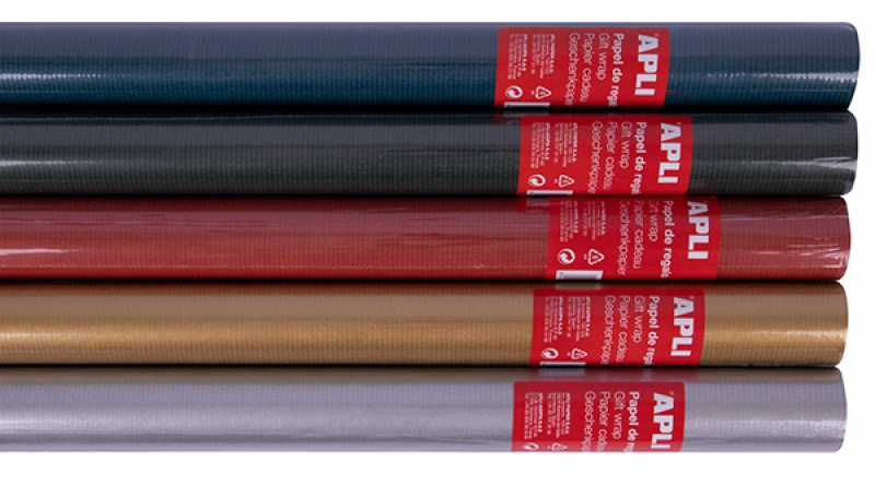 276322-266119-papier_prezentowy_apli_kraft_2x0_70_m_60_g_m-800w Papier prezentowy APLI Kraft, 2x0,70 m, 60 g/m2, mix kolorów - obrazek 1