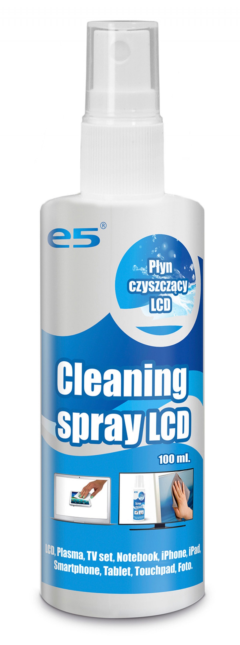 276365-266195-plyn_do_czyszczenia_ekranow_e5_100_ml-800w Płyn do czyszczenia ekranów E5, 100 ml - obrazek 1