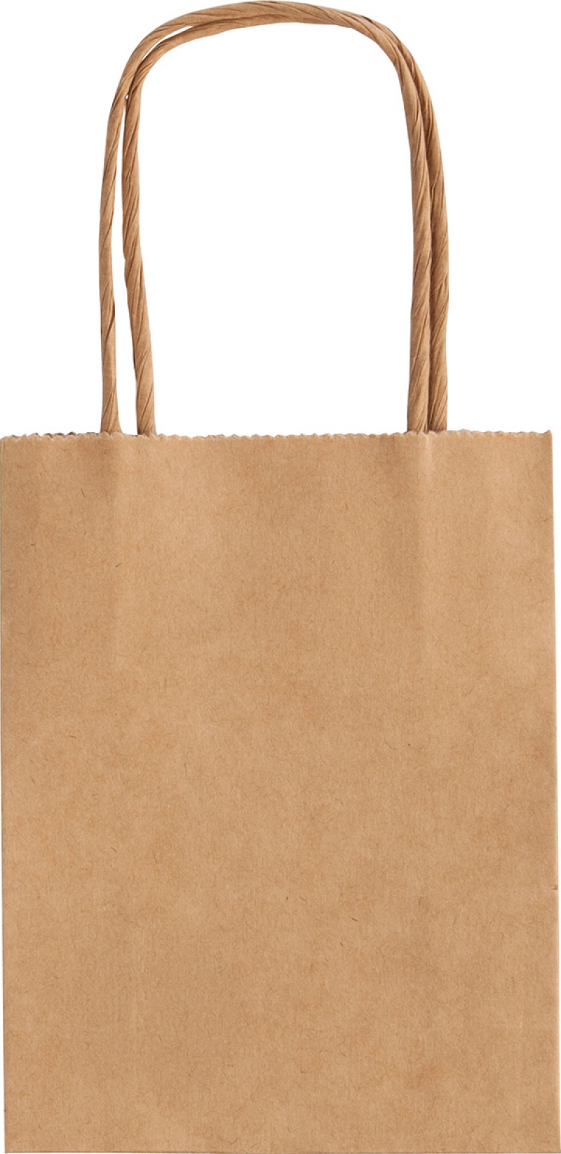 277394-270046-torebka_na_prezenty_kraft_papierowa_12x5_5x1-800w Torebka na prezenty KRAFT, papierowa, 12x5,5x15cm, gr. 125g/m2, brązowa (opakowanie 20 szt.) - obrazek 1
