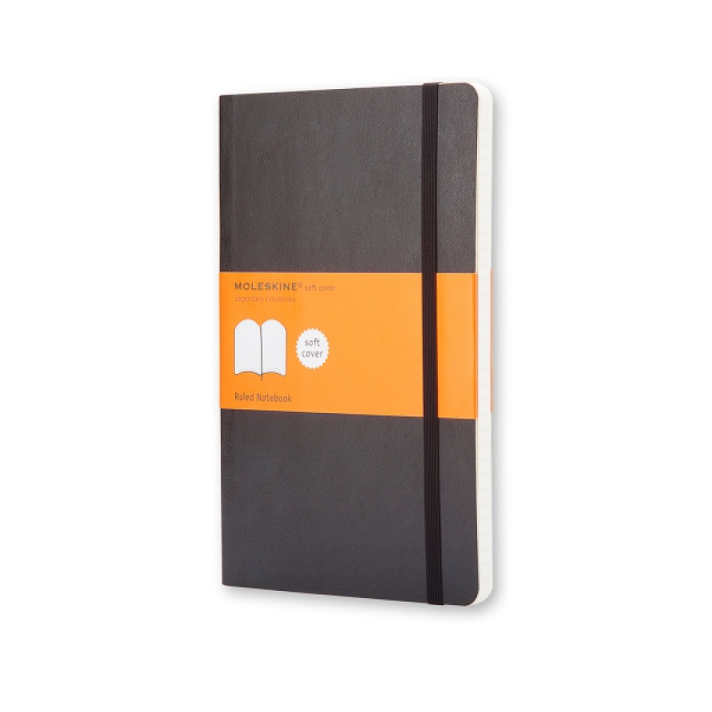 280093-278435-notes_moleskine_classic_l_13x21cm_w_linie_mi-800w Notes MOLESKINE Classic L (13x21cm) w linie, miękka oprawa, 192 strony, czarny - obrazek 1