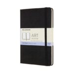 Szkicownik MOLESKINE M (11,5x18 cm), twarda oprawa, 88 stron, czarny