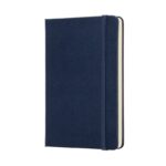 Notes MOLESKINE Classic P (9x14 cm) w linie, twarda oprawa, sapphire blue, 192 strony, niebieski
