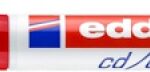 Marker do płyt cd/dvd/bd e-8400 EDDING, 0,5-1mm, czerwony (opakowanie 10 szt.)