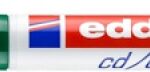 Marker do płyt cd/dvd/bd e-8400 EDDING, 0,5-1mm, zielony (opakowanie 10 szt.)