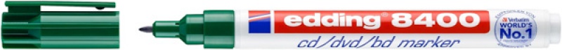 283868-288975-marker_do_plyt_cd_dvd_bd_e_8400_edding_0_5_1-800w Marker do płyt cd/dvd/bd e-8400 EDDING, 0,5-1mm, zielony (opakowanie 10 szt.) - obrazek 1
