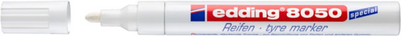 283888-288985-marker_do_opon_e_8050_edding_2_4mm_bialy-800w Marker do opon e-8050 EDDING, 2-4mm, biały (opakowanie 10 szt.) - obrazek 1