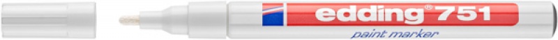 283975-289033-marker_olejowy_e_751_edding_1_2mm_bialy-800w Marker olejowy e-751 EDDING, 1-2mm, biały (opakowanie 10 szt.) - obrazek 1
