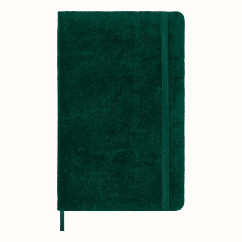 285013-289541-notes_moleskine_edycja_limitowana_velvet_l_1-800w Notes MOLESKINE edycja limitowana Velvet L (13x21 cm) w linie, BOX, zielony - obrazek 1