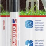 Marker odporny na warunki atmosferyczne e-8055 EDDING, 1-2 mm, blister, czarny
