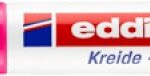 Marker kredowy e-4095 EDDING, 2-3 mm, różowy neonowy (opakowanie 10 szt.)
