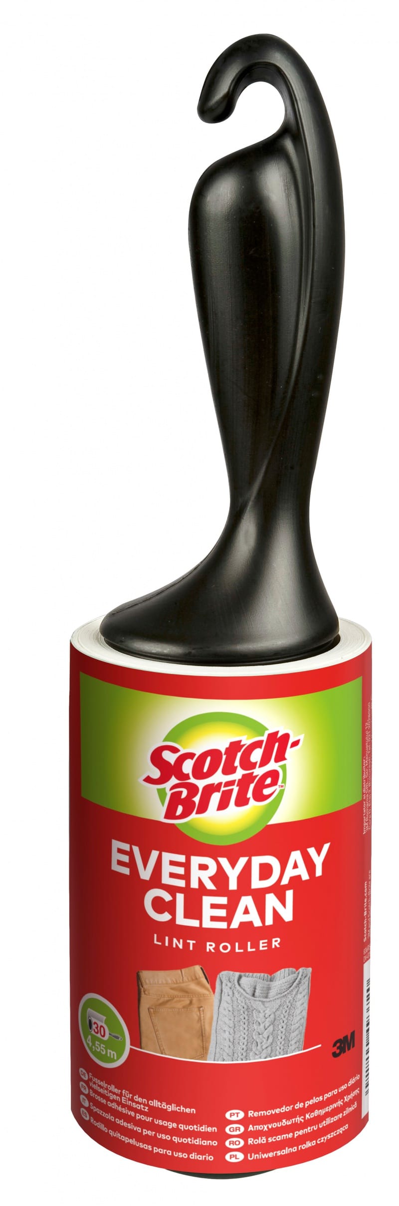 289252-301850-rolka_czyszczaca_scotch_brite_30_listkow_cza-800w Rolka czyszcząca SCOTCH BRITE™, 30 listków, czarna - obrazek 1