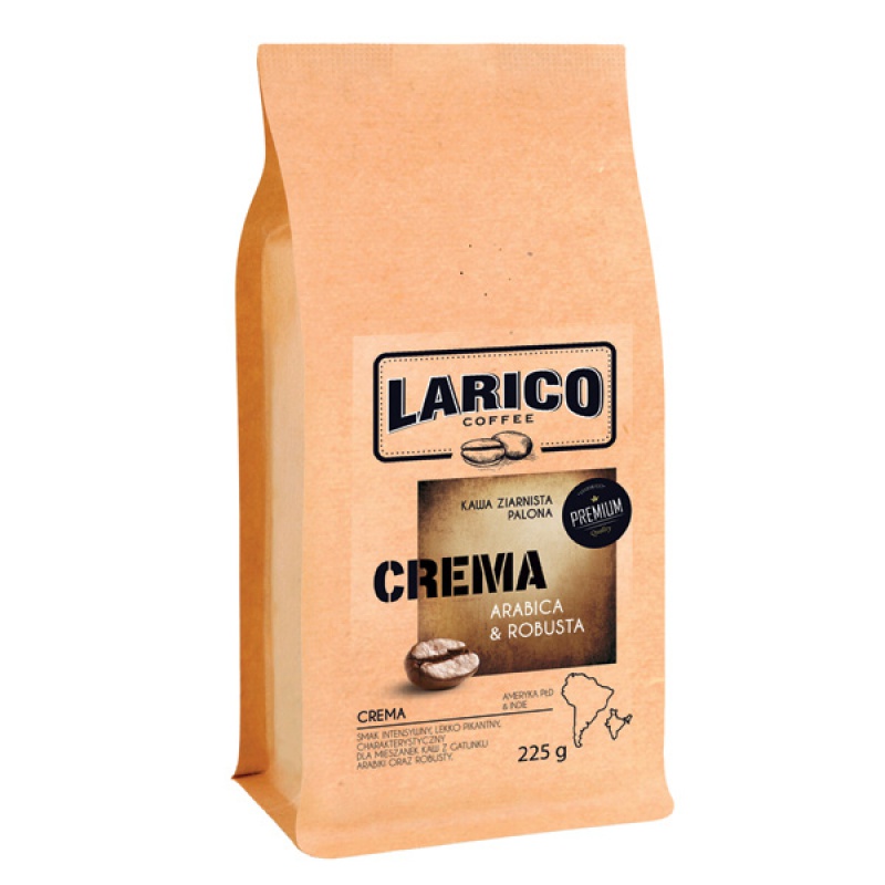 295597-322812-kawa_larico_crema_ziarnista_225g-800w Kawa LARICO Crema, ziarnista, 225g (opakowanie 8 szt.) - obrazek 1