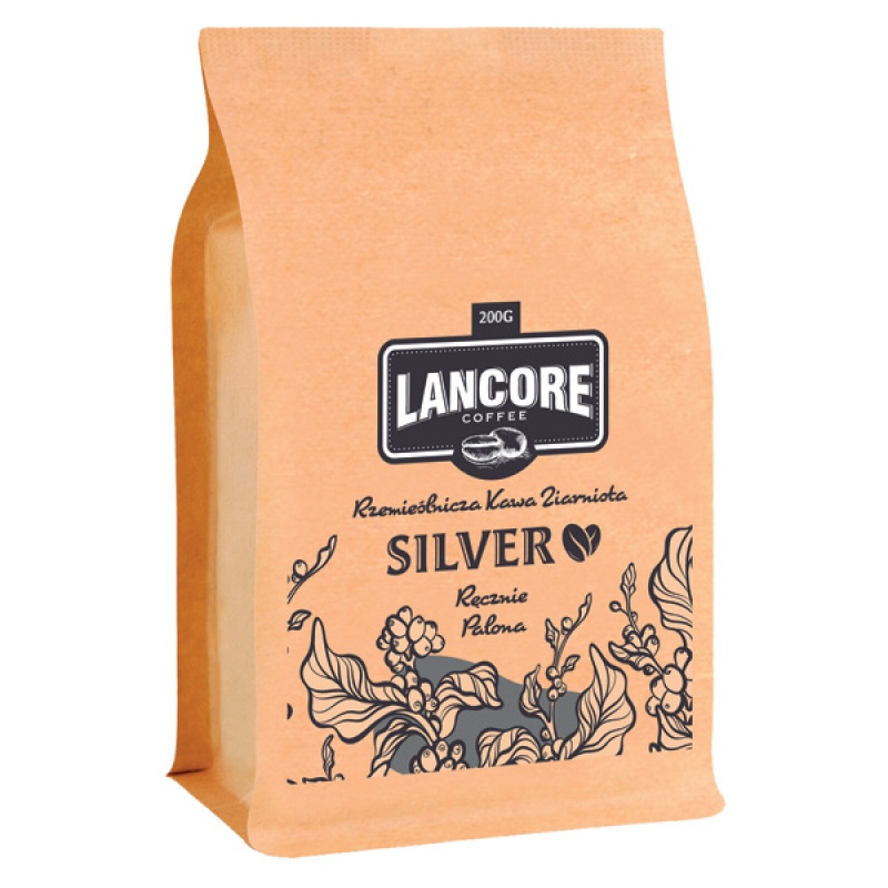 295626-322841-kawa_lancore_coffee_silver_blend_ziarnista_2-800w Kawa LANCORE COFFEE Silver Blend, ziarnista, 200g (opakowanie 12 szt.) - obrazek 1