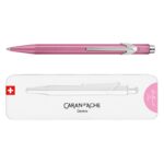 Długopis CARAN D'ACHE 849 Colormat-X, M, w pudełku, różowy