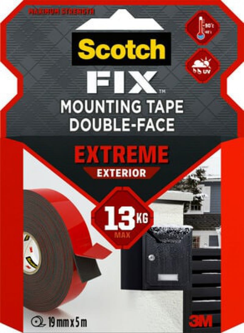 304347-339116-tasma_montazowa_scotch_dwustronna_do_ekstrem-800w Taśma montażowa SCOTCH®, dwustronna, do ekstremalnych zastosowań na zewnątrz, 19mm x 5m, czarna - obrazek 1
