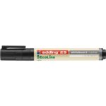 Marker do tablic e-29 EDDING EcoLine, 1-5 mm, czarny (opakowanie 10 szt.)