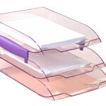 Dystansery do szufladek Cep ICE 238x61x22/2szt. jasnoróżowe