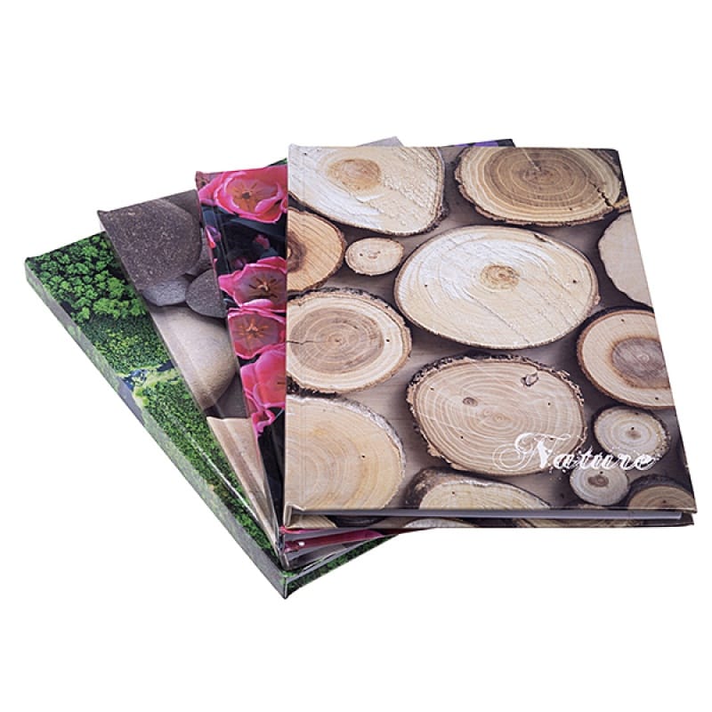 310564-344164-brulion_office_products_nature_a4_w_kratke_9-800w Brulion OFFICE PRODUCTS, Nature, A4, w kratkę, 96 kart., mix (opakowanie 5 szt.) - obrazek 1