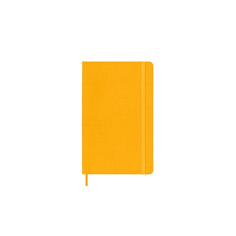 311037-344456-notes_moleskine_classic_l_13x21cm_w_linie_tw-800w Notes MOLESKINE Classic L (13x21cm), w linie, twarda oprawa, orange yellow, 240 stron, pomarańczowy - obrazek 1
